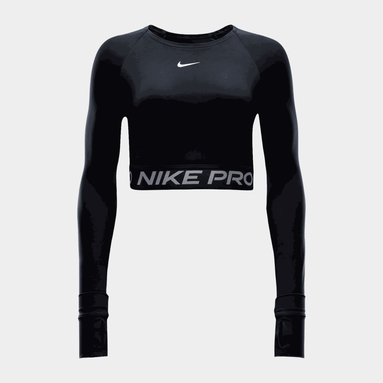 Pro Dri-FIT 365 Crop Long Sleeve, treningstopp, dame - full image 3