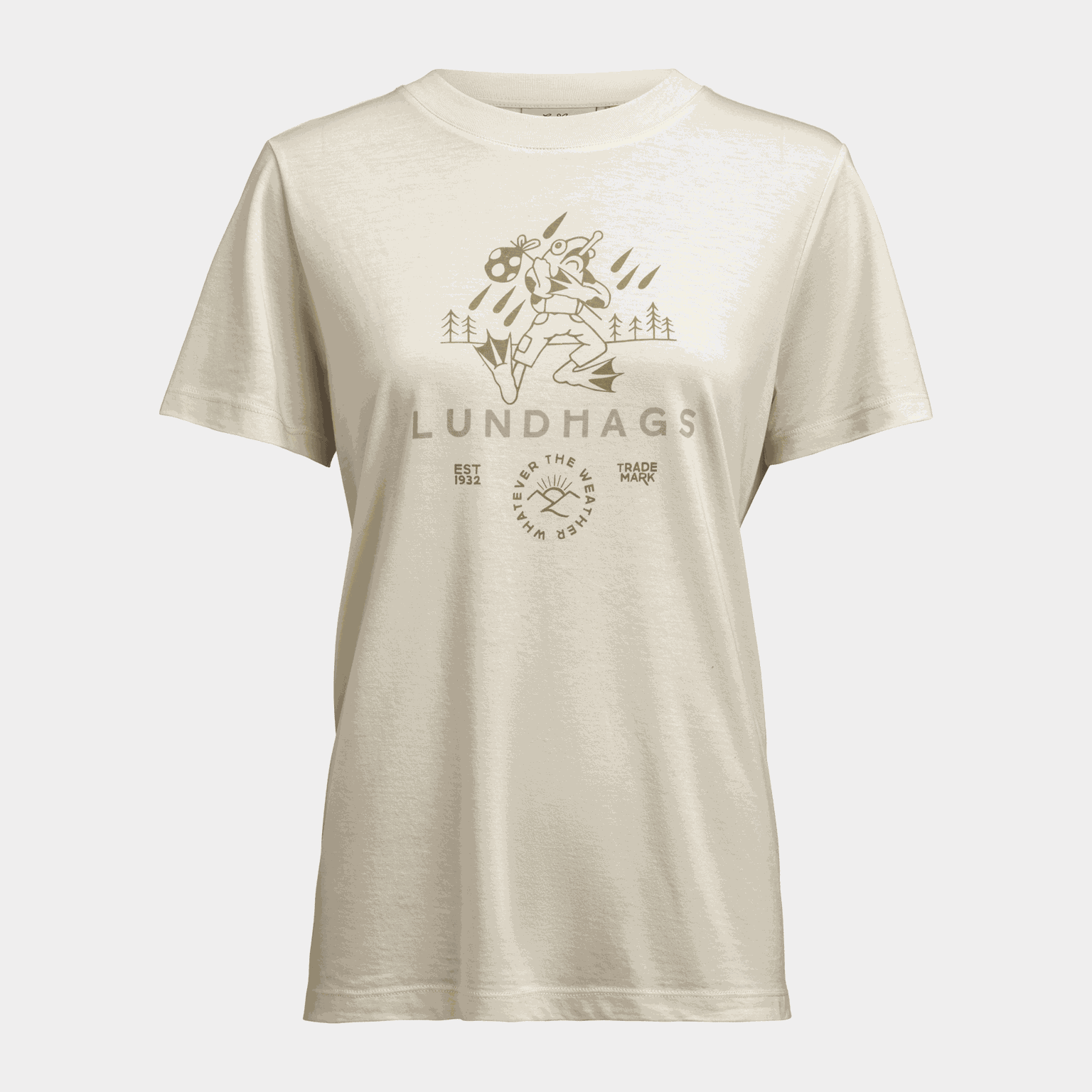 Järpen Printed T-shirt, , t-skjorte, dame - full image 1