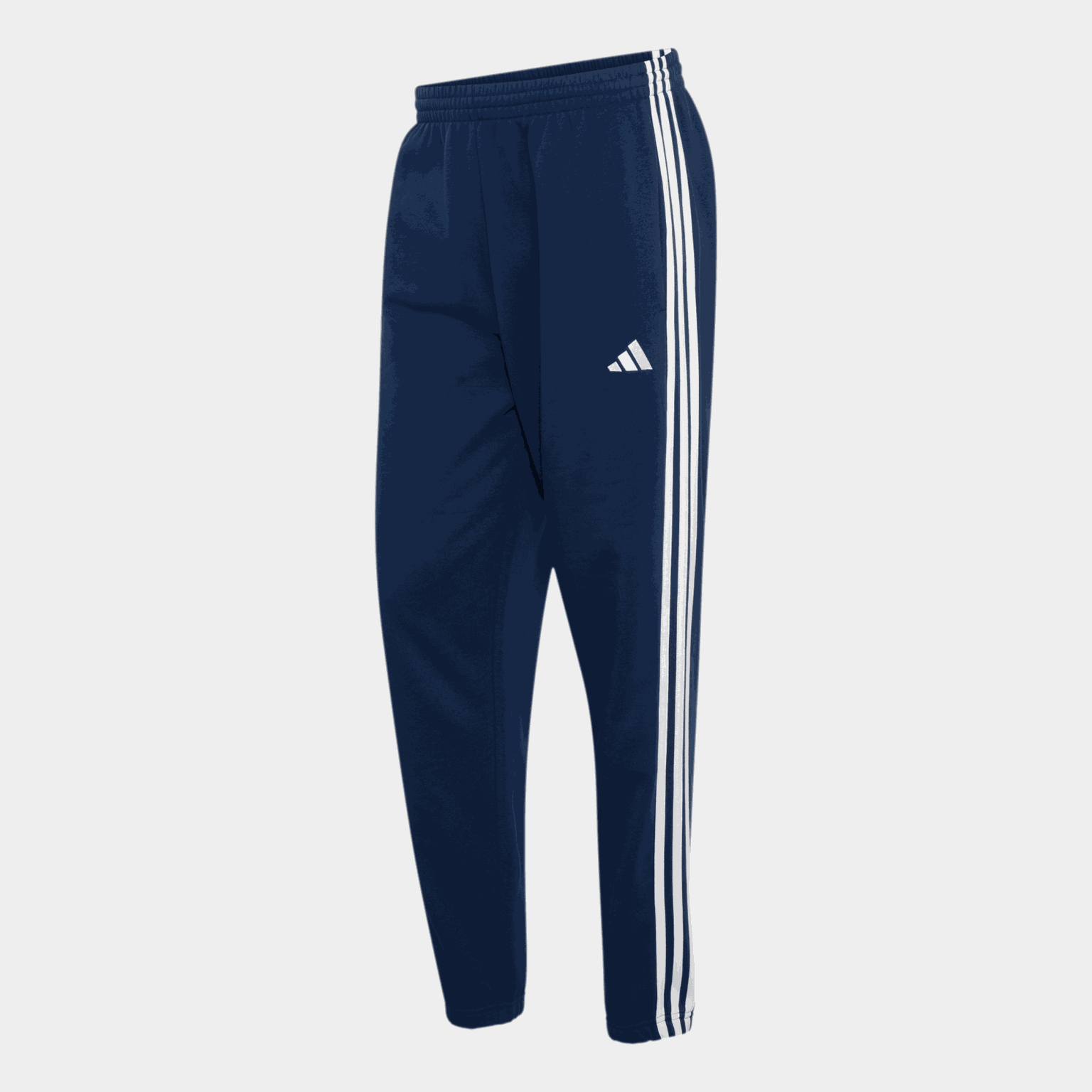 Essentials 3-Stripes Fleece Tapered Cuffed Joggers, joggebukse, herre - full image 1