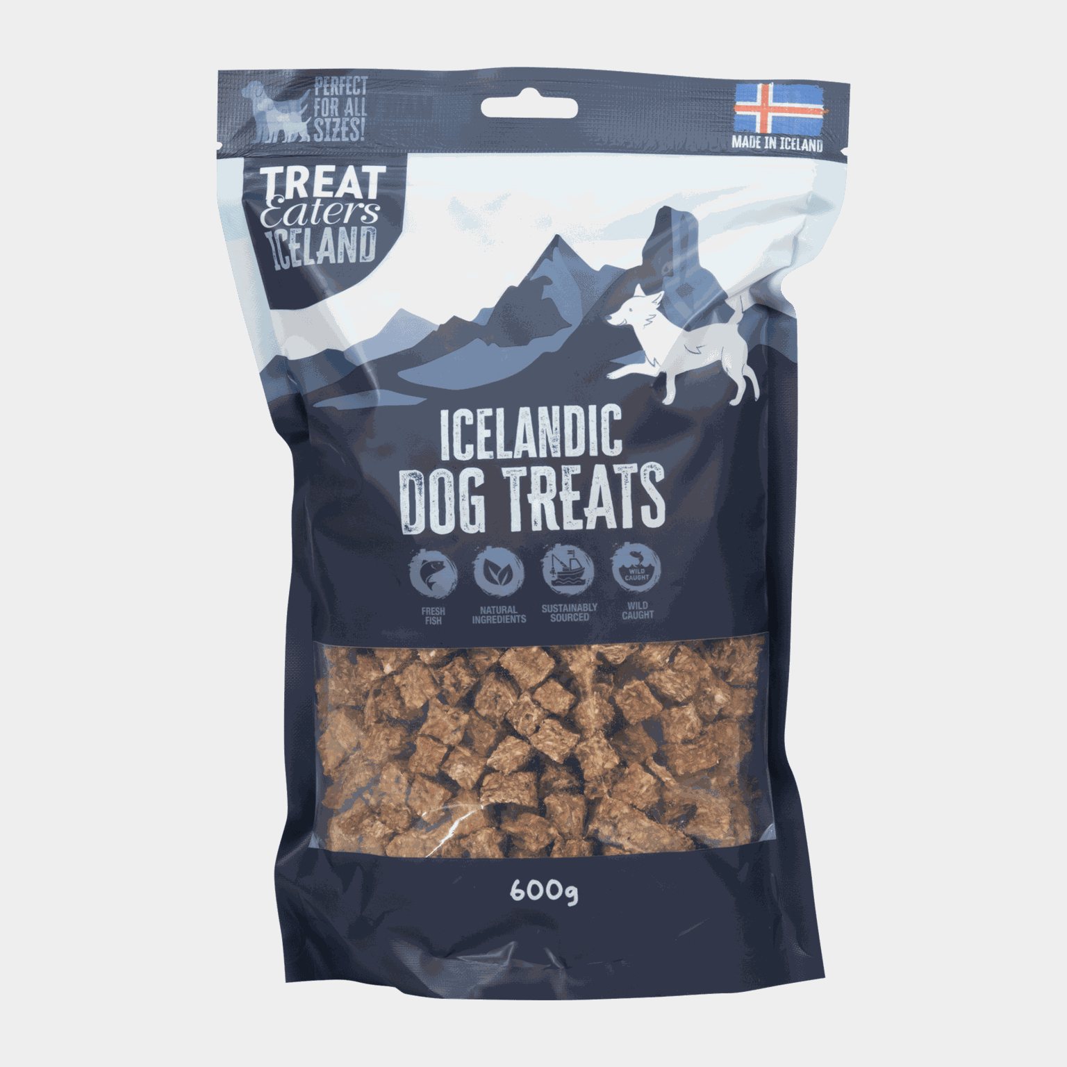Salmon Small Bites 600g, hundegodteri - full image 1
