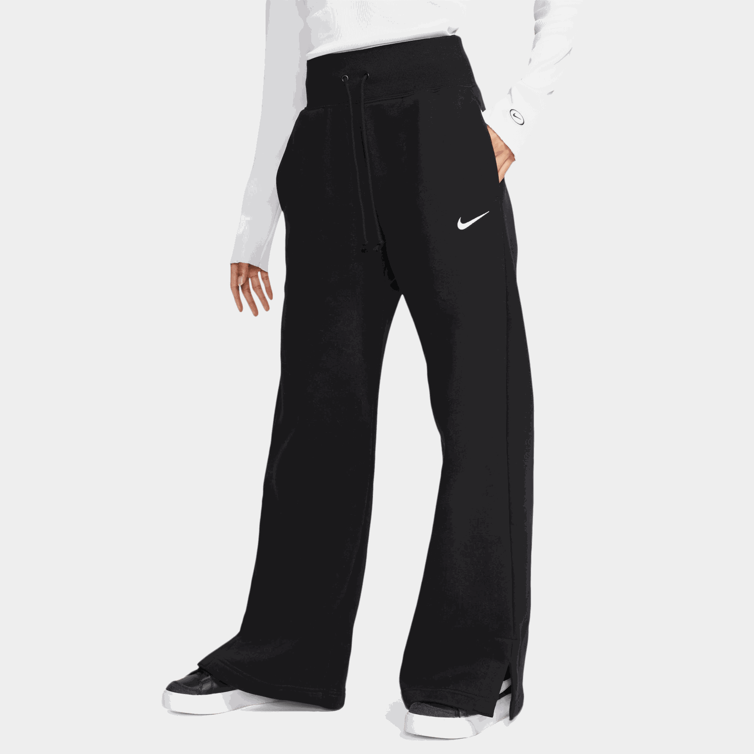 Sportswear Phoenix Fleece High-Waisted Pant Wide, treningsbukse, dame - full image 1