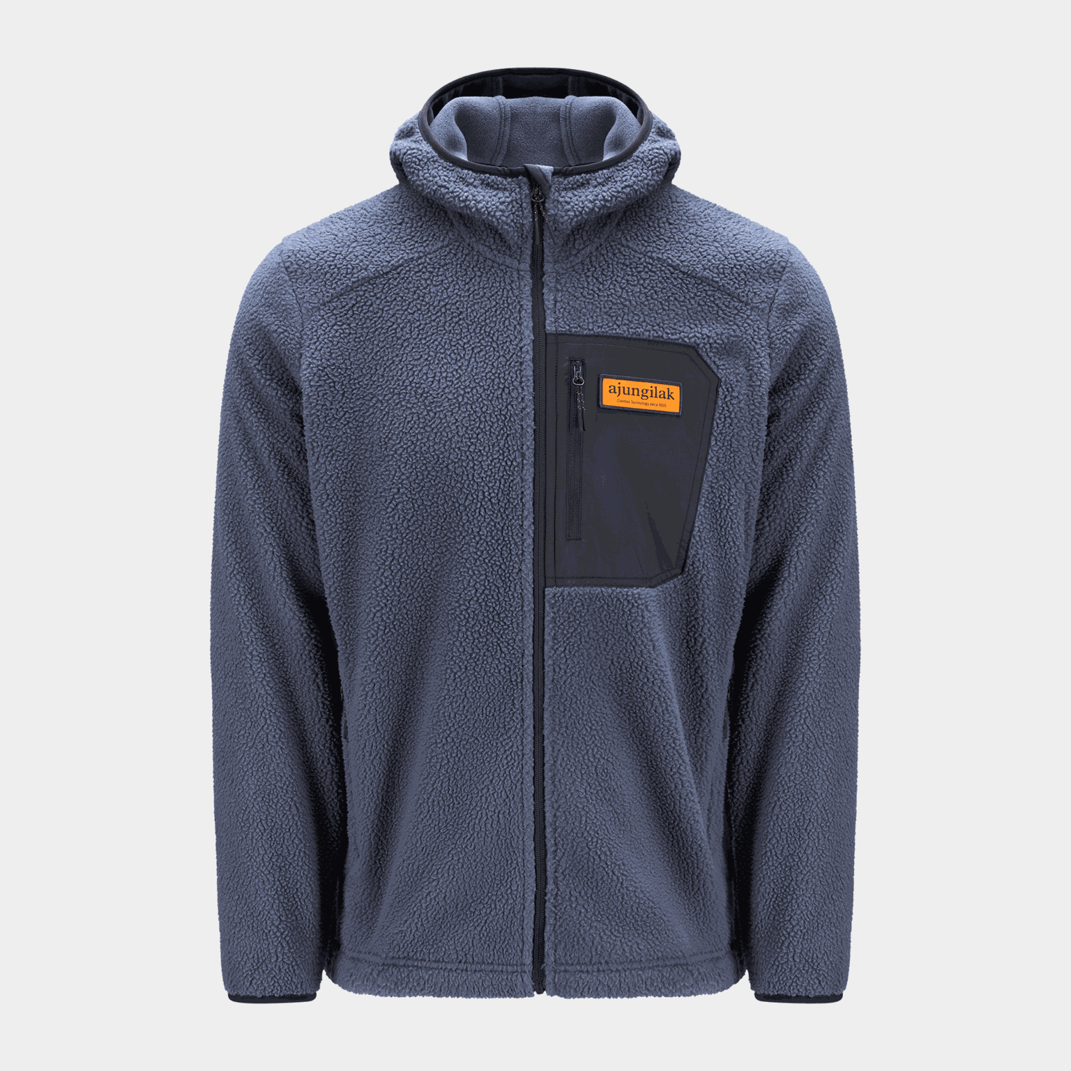 Forfjord Fleece ML Hooded Jacket, fleecejakke - full image 1