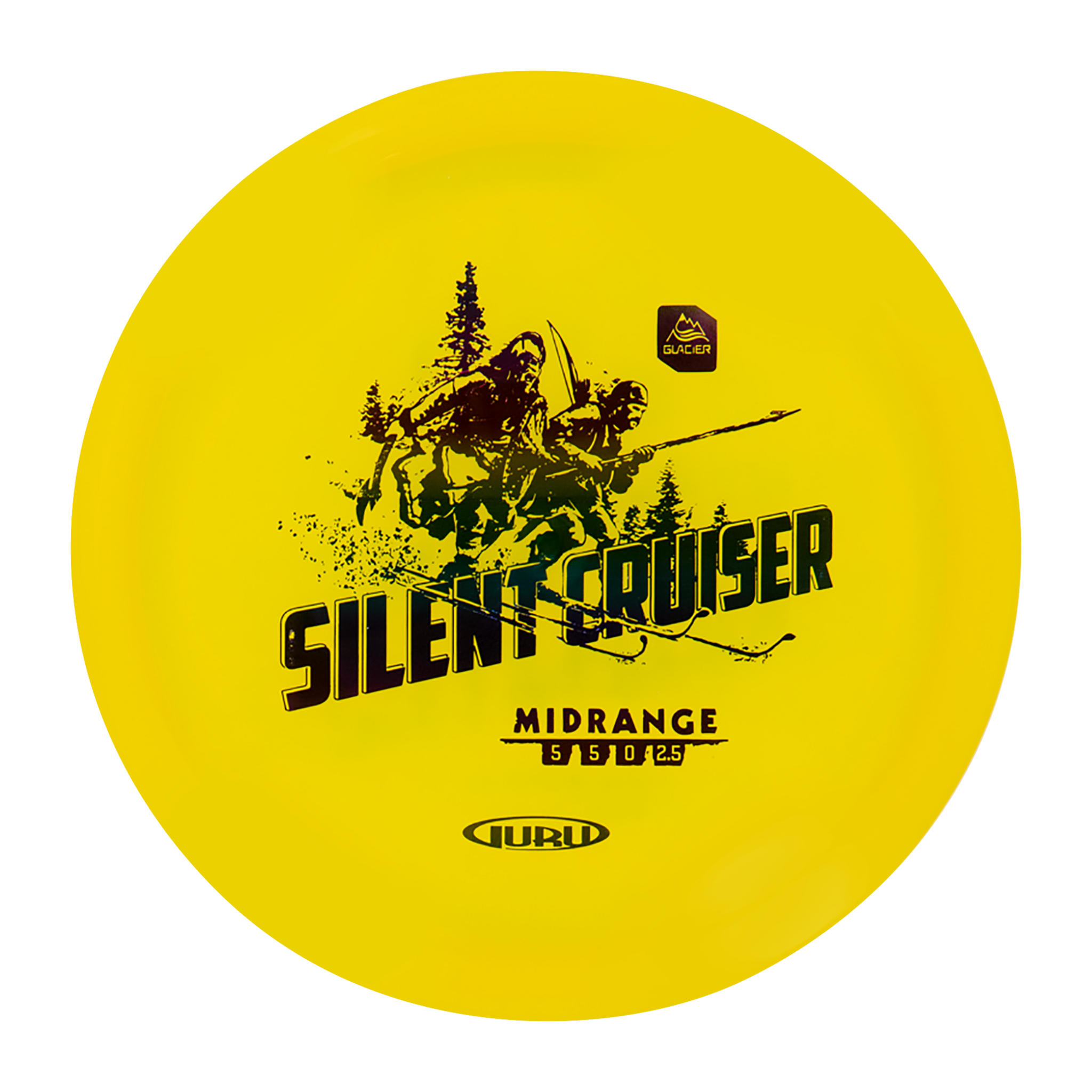 Guru Glacier Line Midrange Silent Cruiser, 170-175g, midrange frisbeegolf