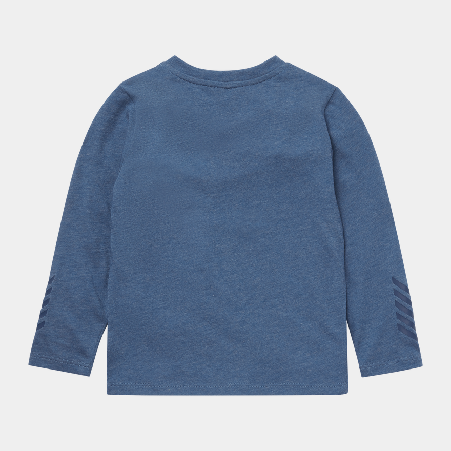 Loen Tech Long Sleeve, overdel i ullblanding, barn - full image 2