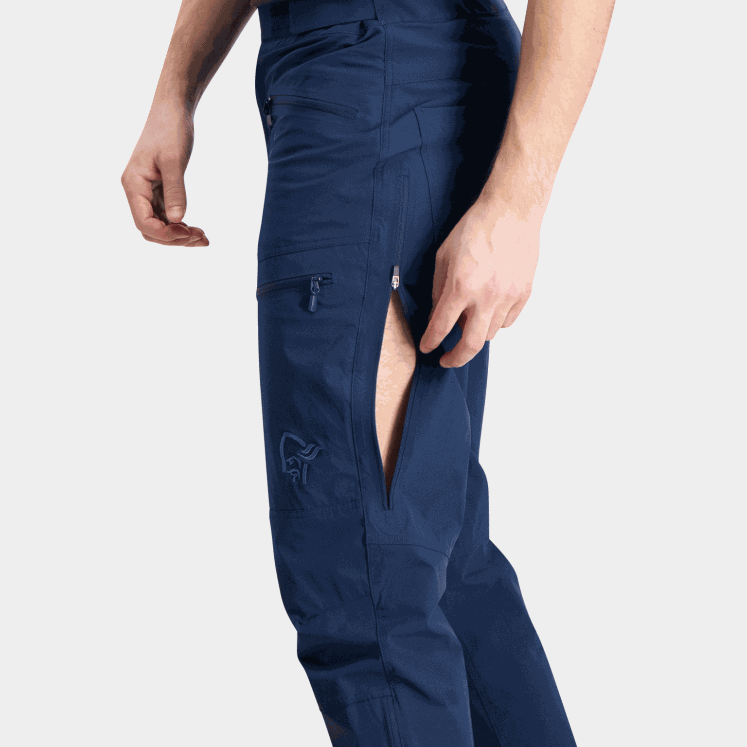 Femund Flex1 Lightweight Pants, softshellbukse, herre - full image 4
