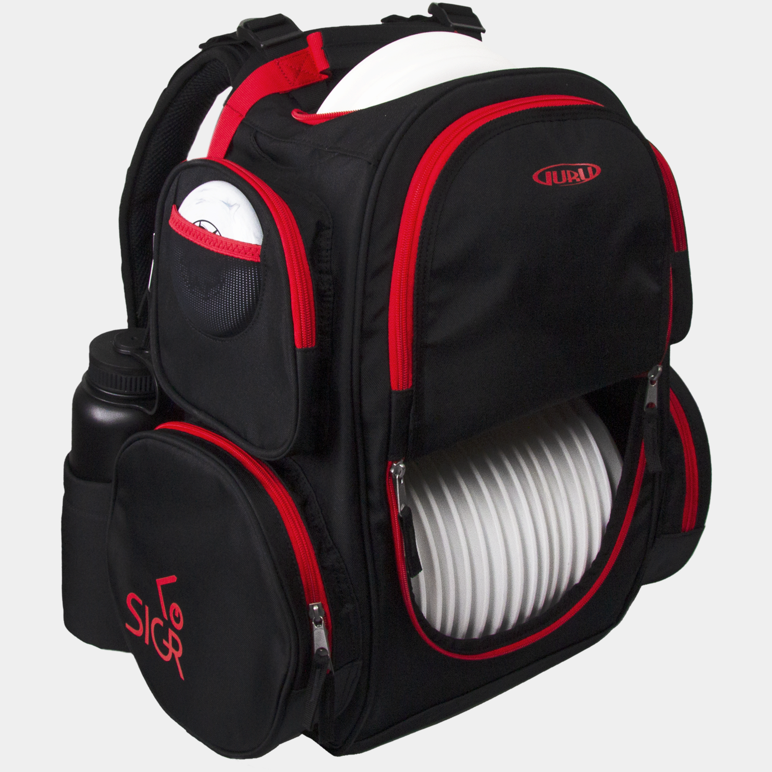 SIGR Backpack Black/Blue, sekk frisbeegolf - Sekker & Tilbehør - Svart ...