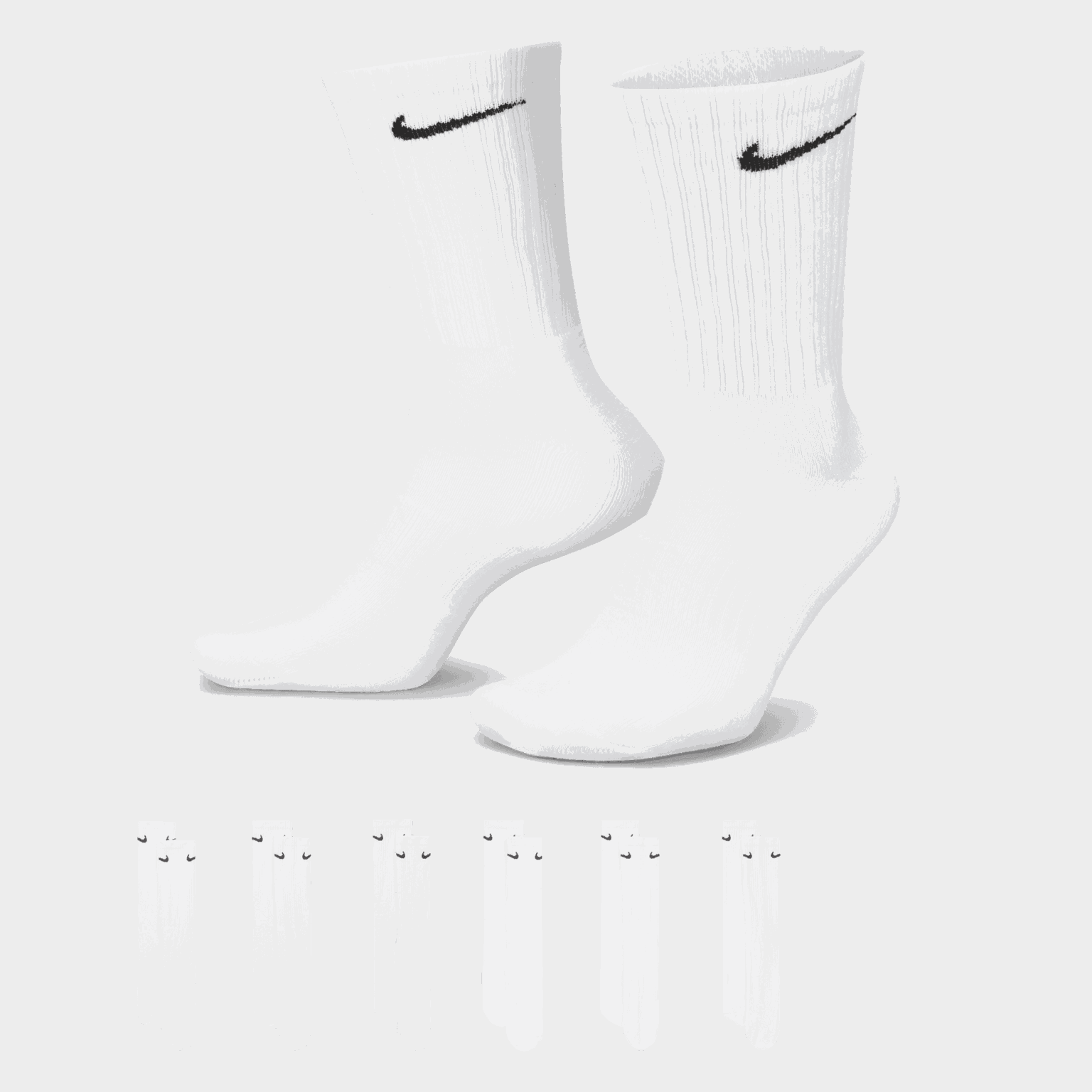 6Pk Nike Everyday Cushioned, sokker - full image 1