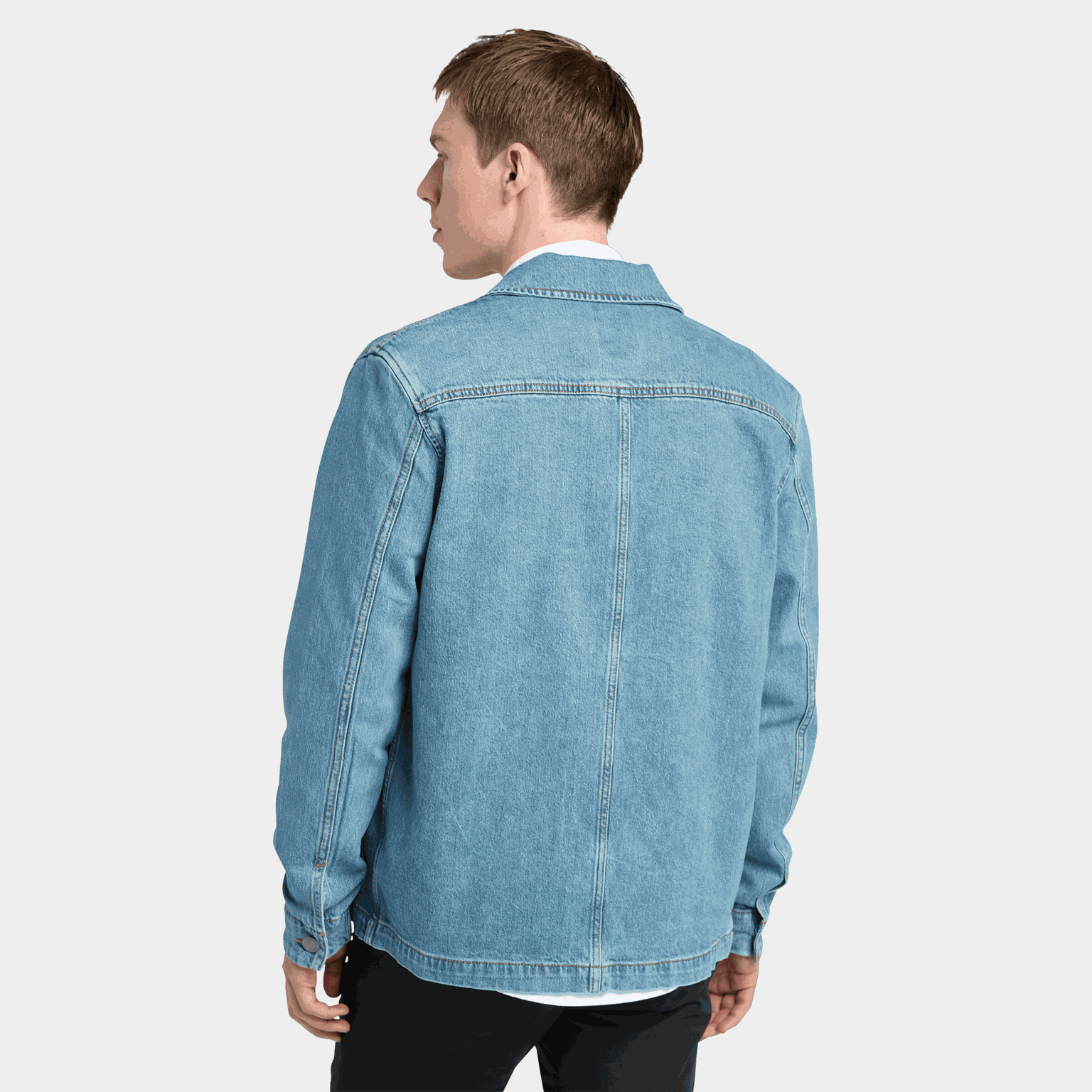 Refibra Denim Chore Jac, jakke, herre - full image 3