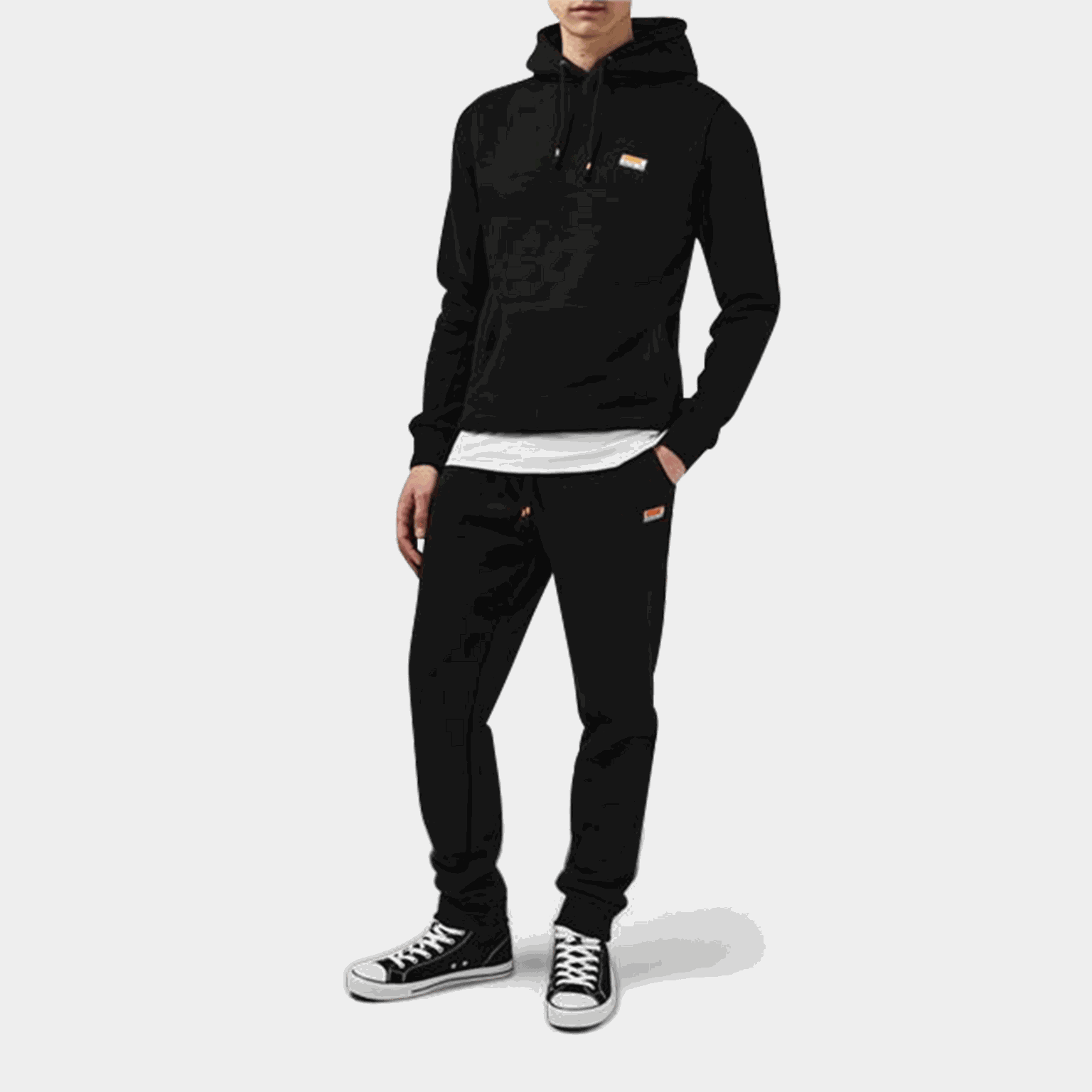 Signature Fleece Joggers, joggebukse, herre - full image 3