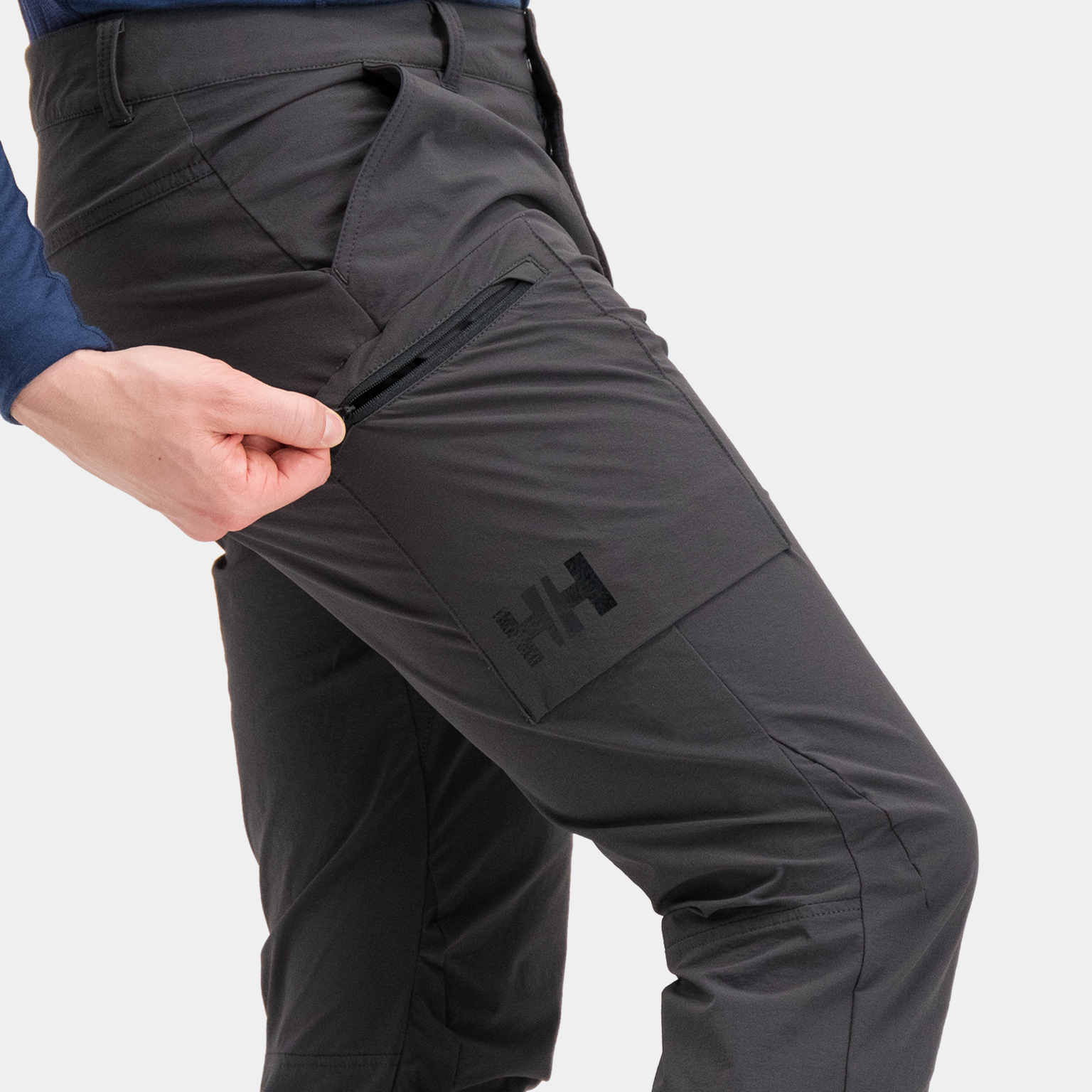 Brono Softshell Pant, turbukse herre - full image 4