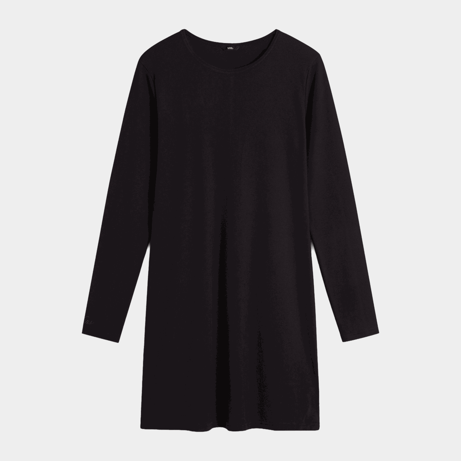 Drew Rib Ls Dress, kjole, dame - full image 1