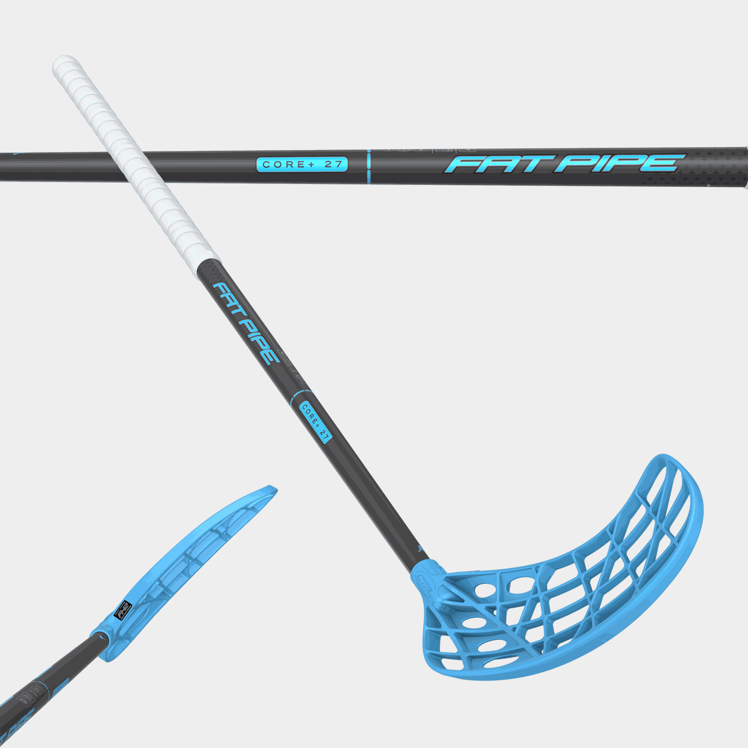 Core+ 27 Ctrl Fh2 Oval 26/27, innebandykølle, unisex - full image 1