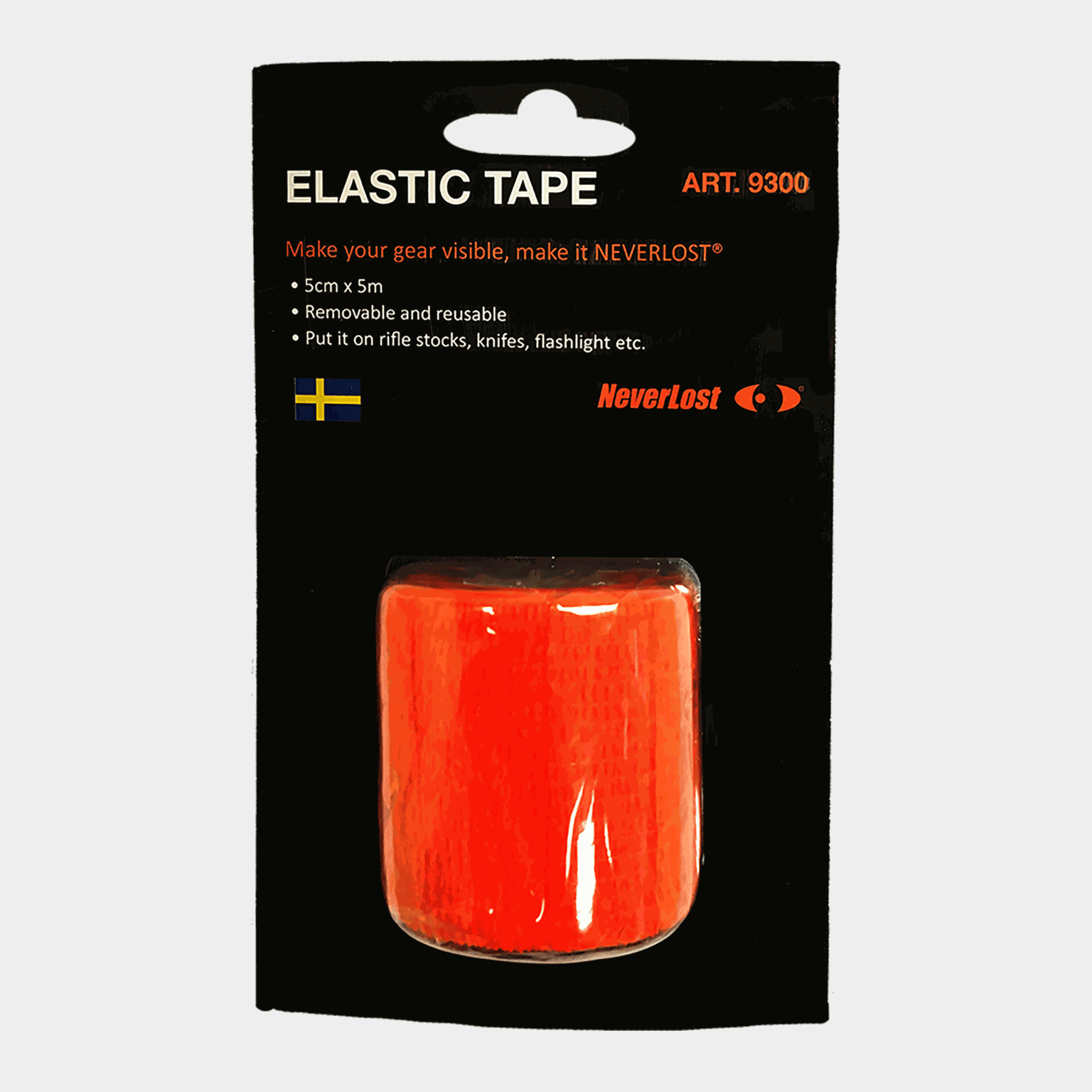 Orange Self Cling Tape, markeringstape - full image 1