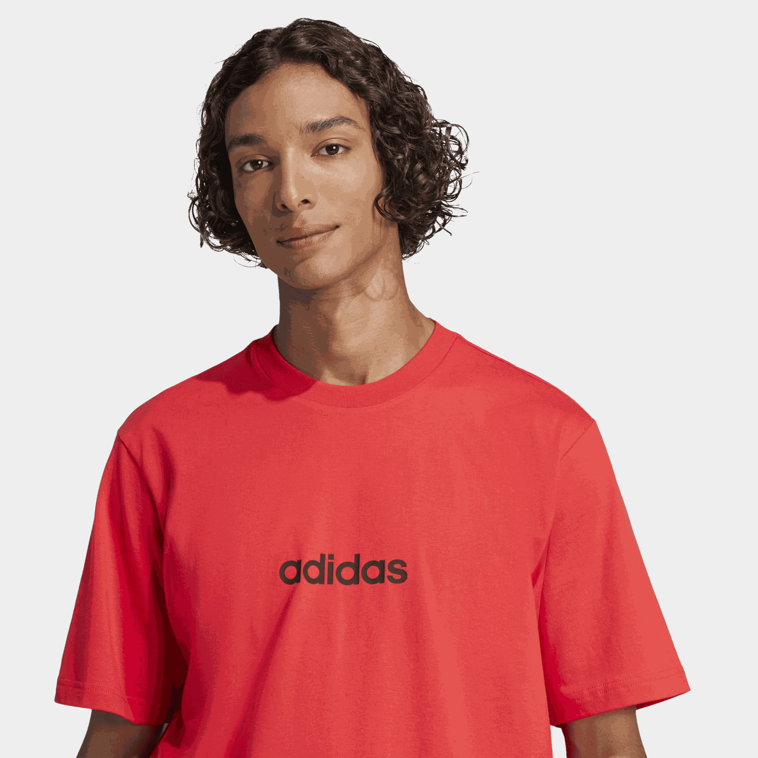 Essentials Single Jersey Logo T-Shirt, t-skjorte, herre - full image 4