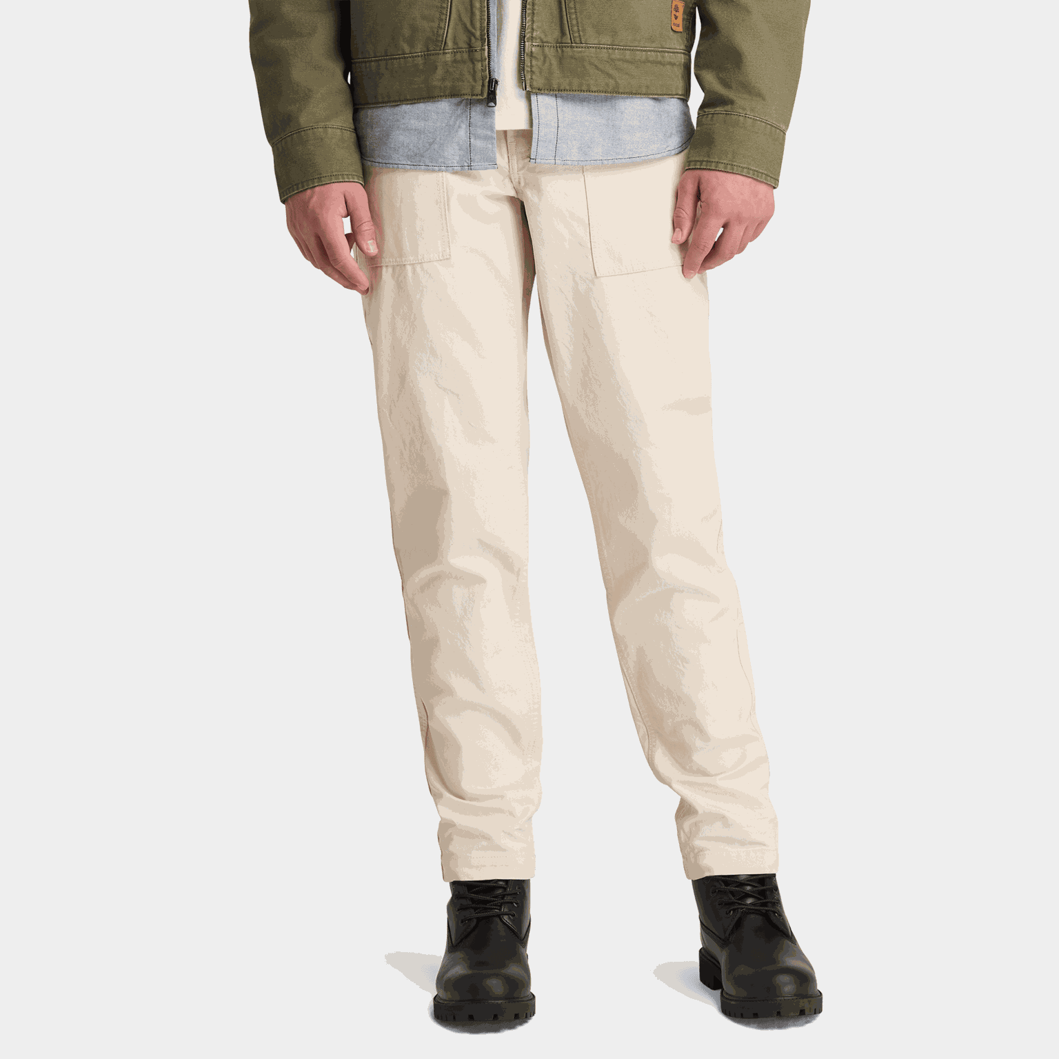 Washed Canvas Fatigue P, bukse, herre - full image 1