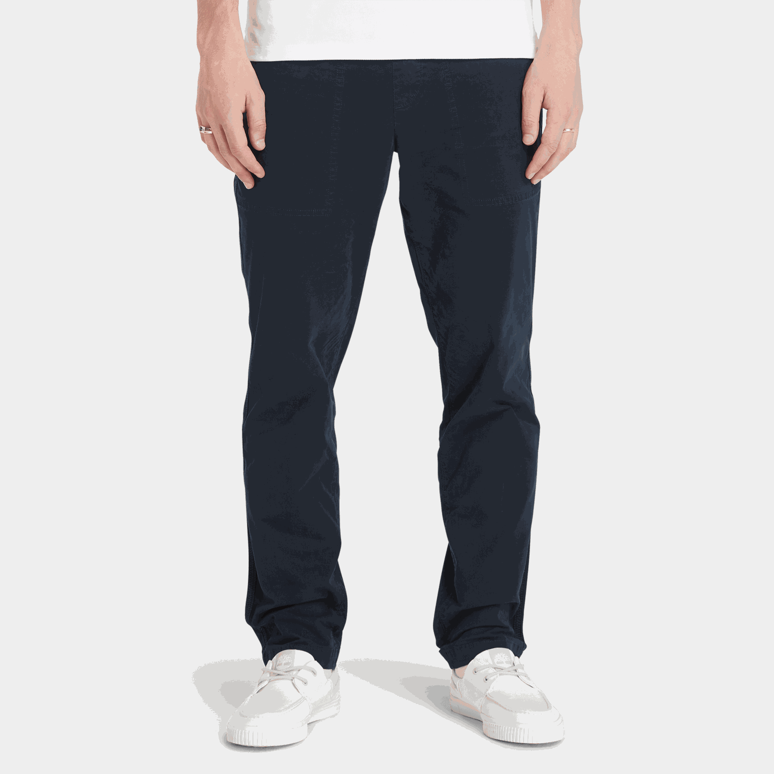 Garment Dye Poplin Jogg, bukse, herre - full image 1