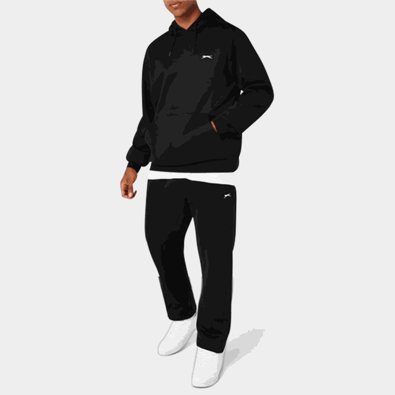 Open Hem Fleece Pant, joggebukse, herre - full image 1