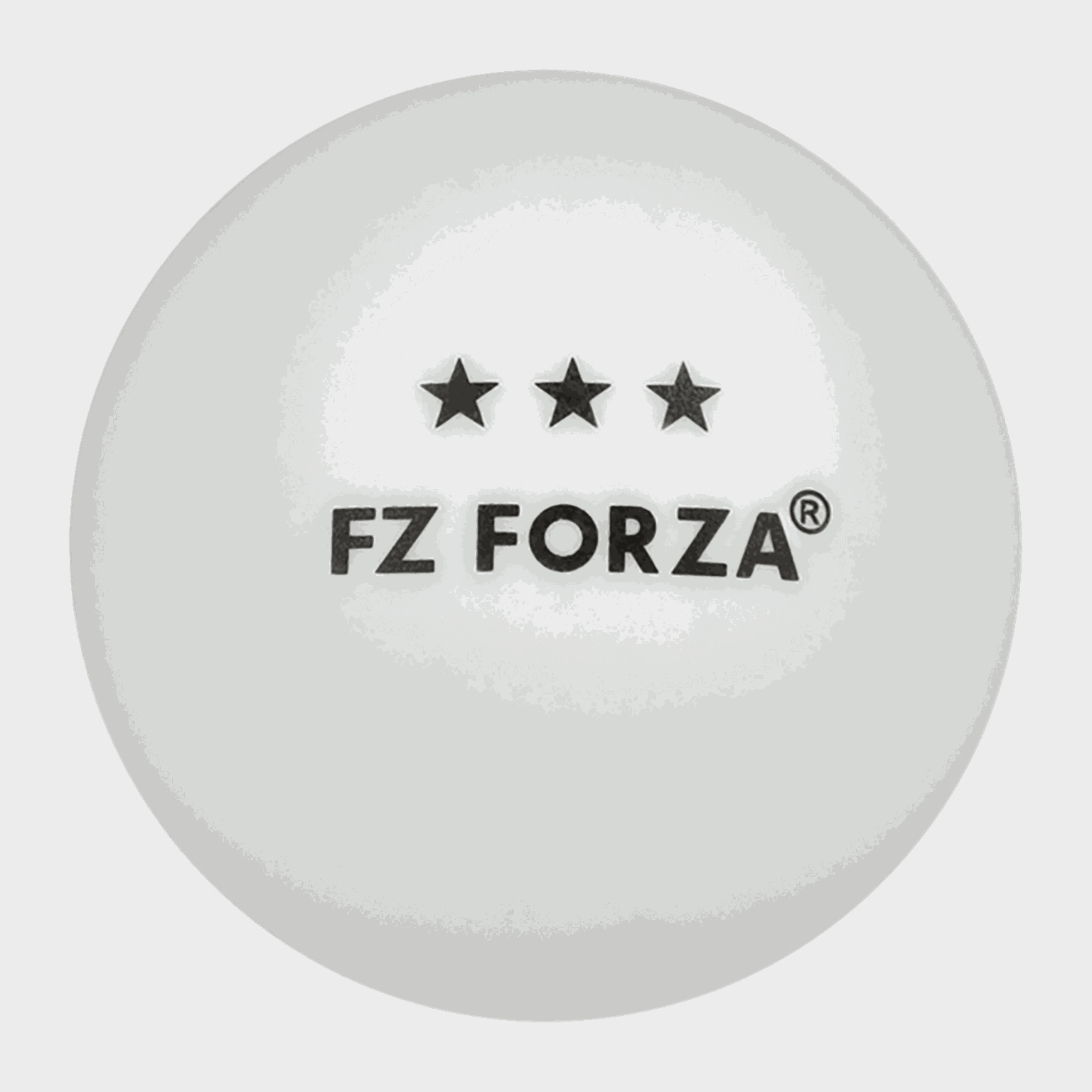 FZ Supreme Table Tennis Ball 3-Star - 3 Pcs, bordtennisballer - full image 2