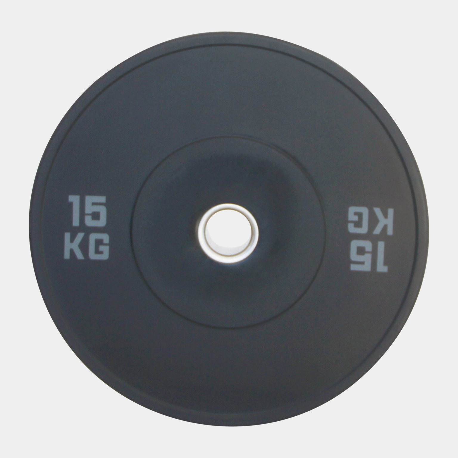 50 mm Bumper Plate 15 kg, vektskive - full image 1