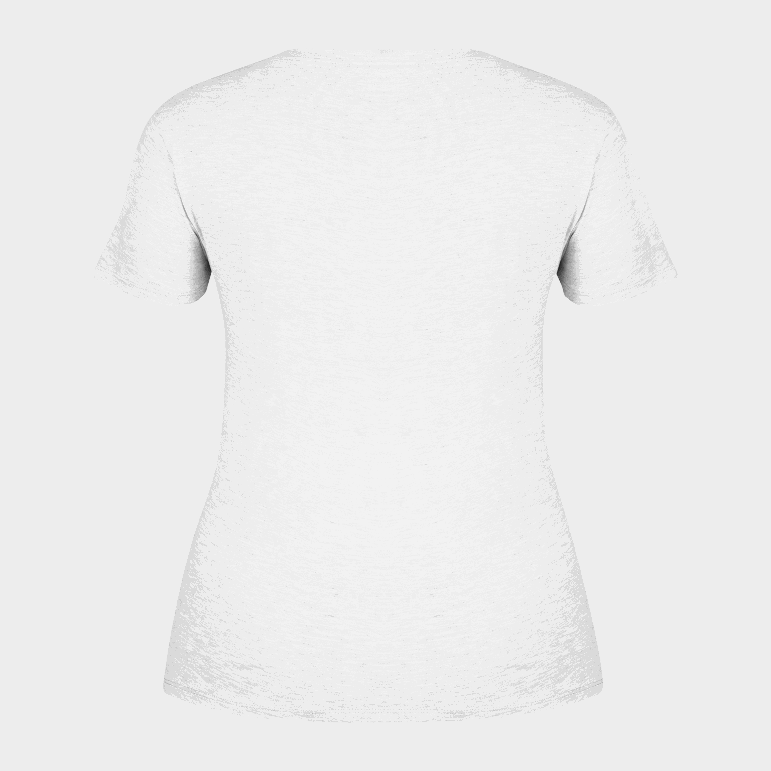 V Neck Tee, V-hals t-skjorte, dame - full image 2