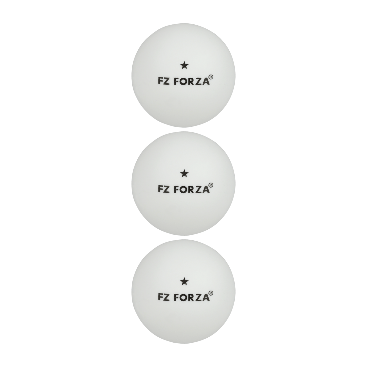 Fz Forza FZ Amaze Table Tennis Ball 1-Star - 3 Pcs, bordtennisballer