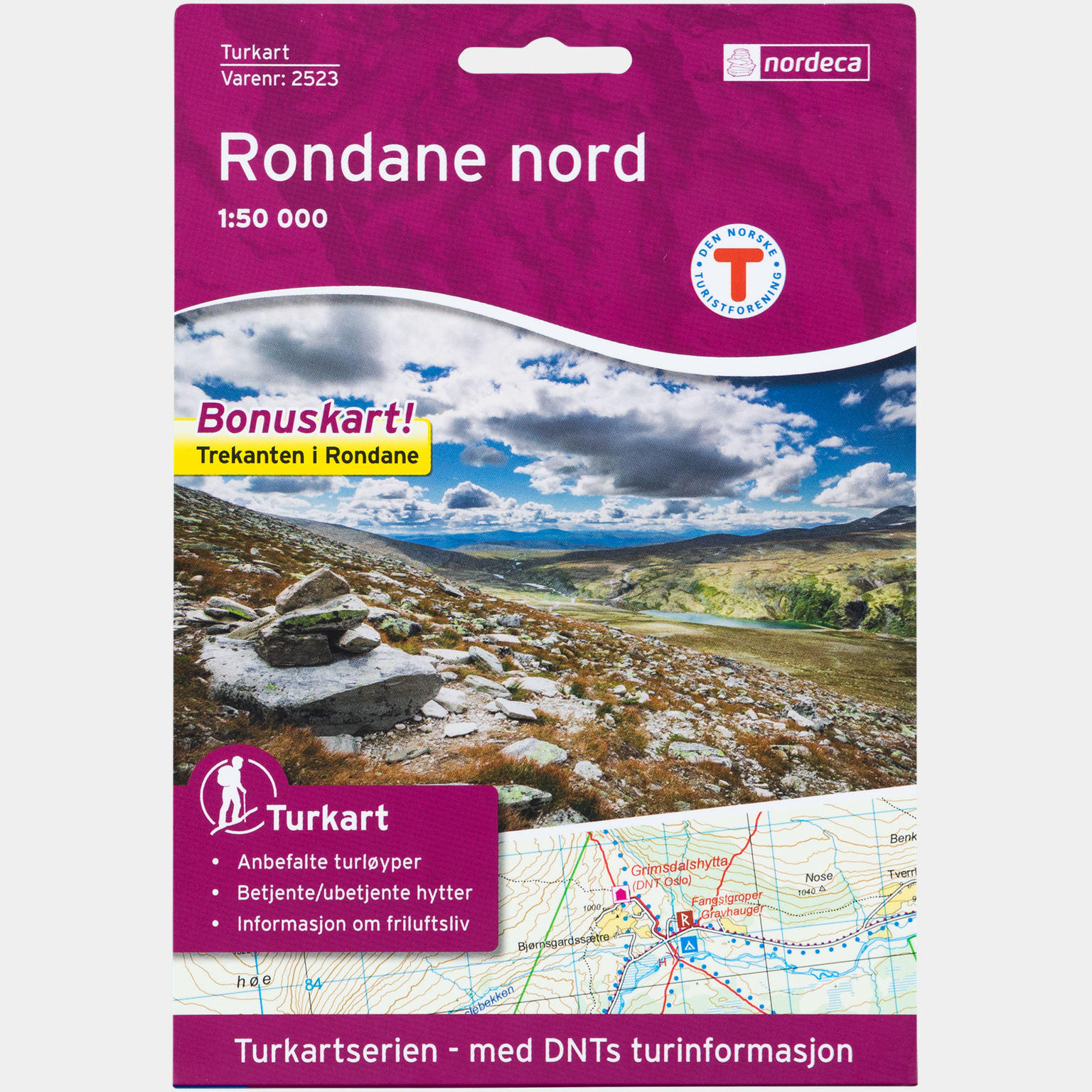 RONDANE NORD - Kart | XXL