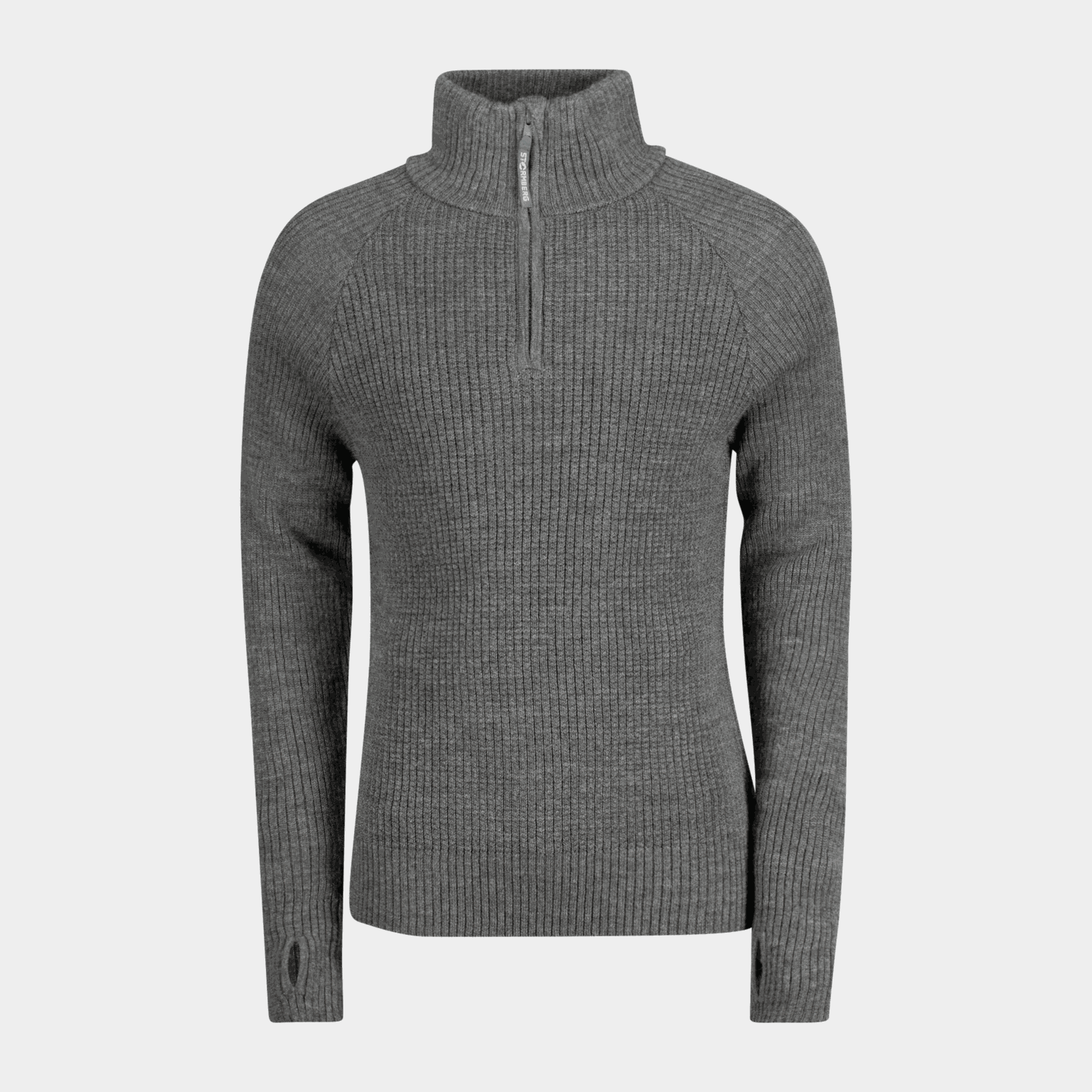 Gaustafjell Wool Zip Sweater, ullgenser - full image 1