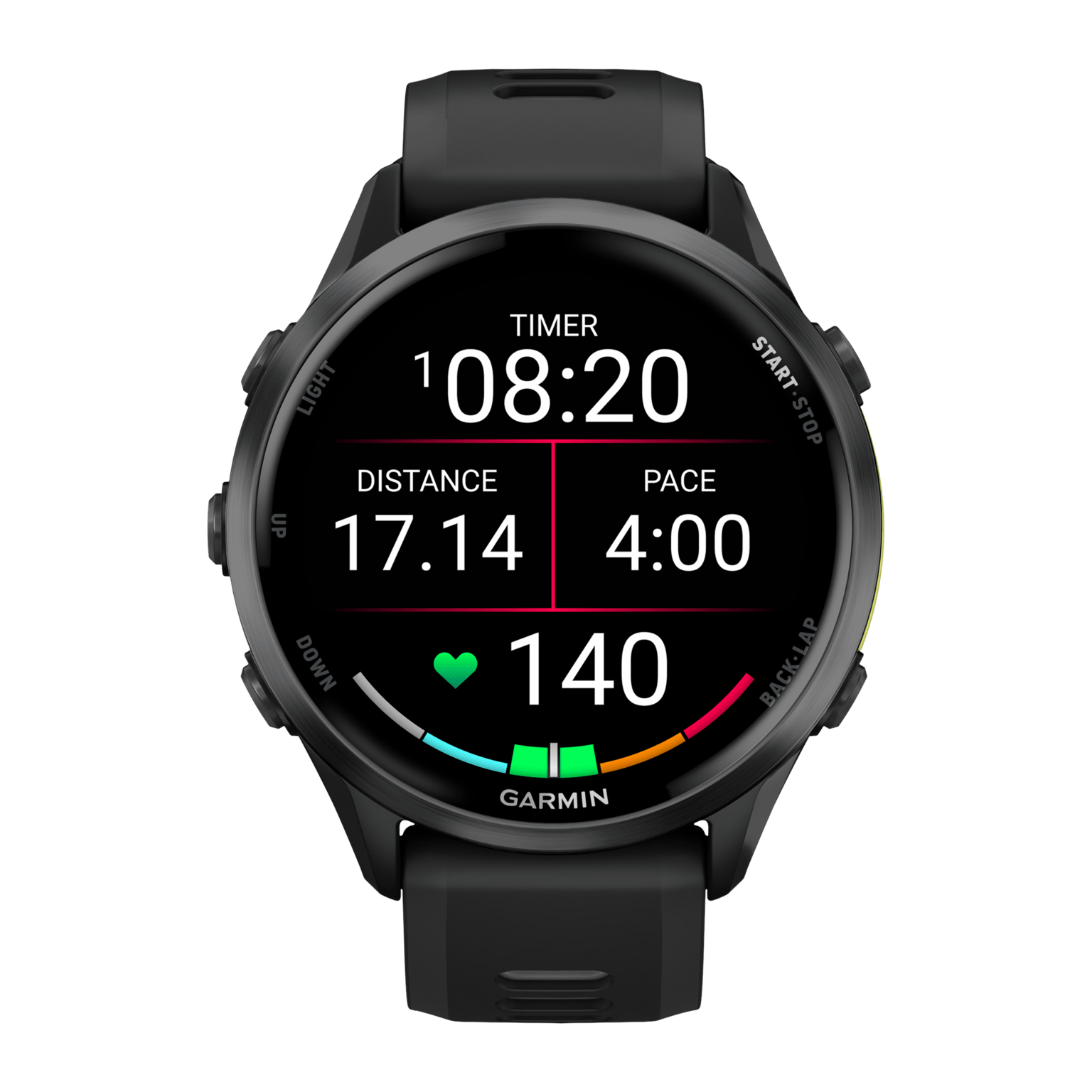 Approach S62,Golf GPS,Black, WW - Pulsklokke - Svart | XXL