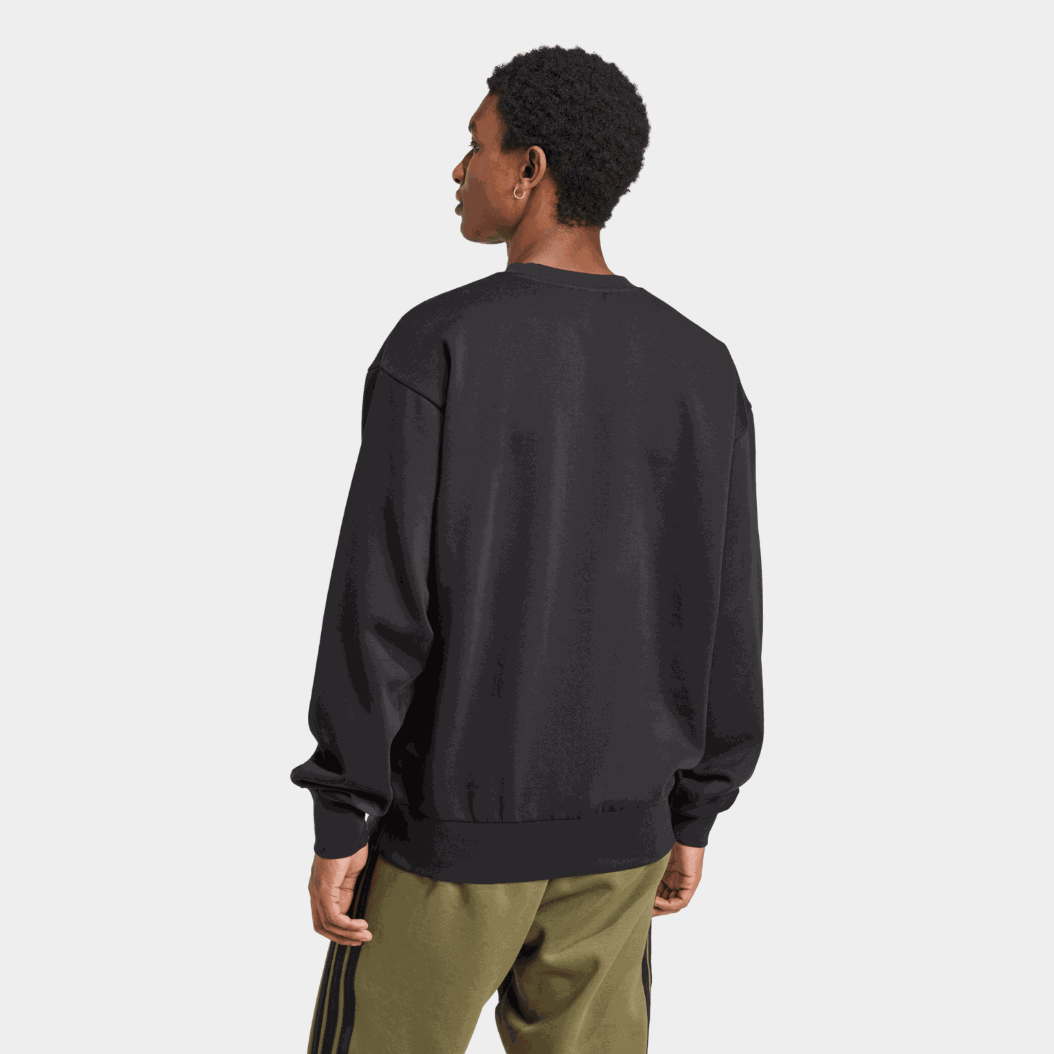 Essentials Feelcozy Fleece Sweatshirt, genser, herre - full image 3