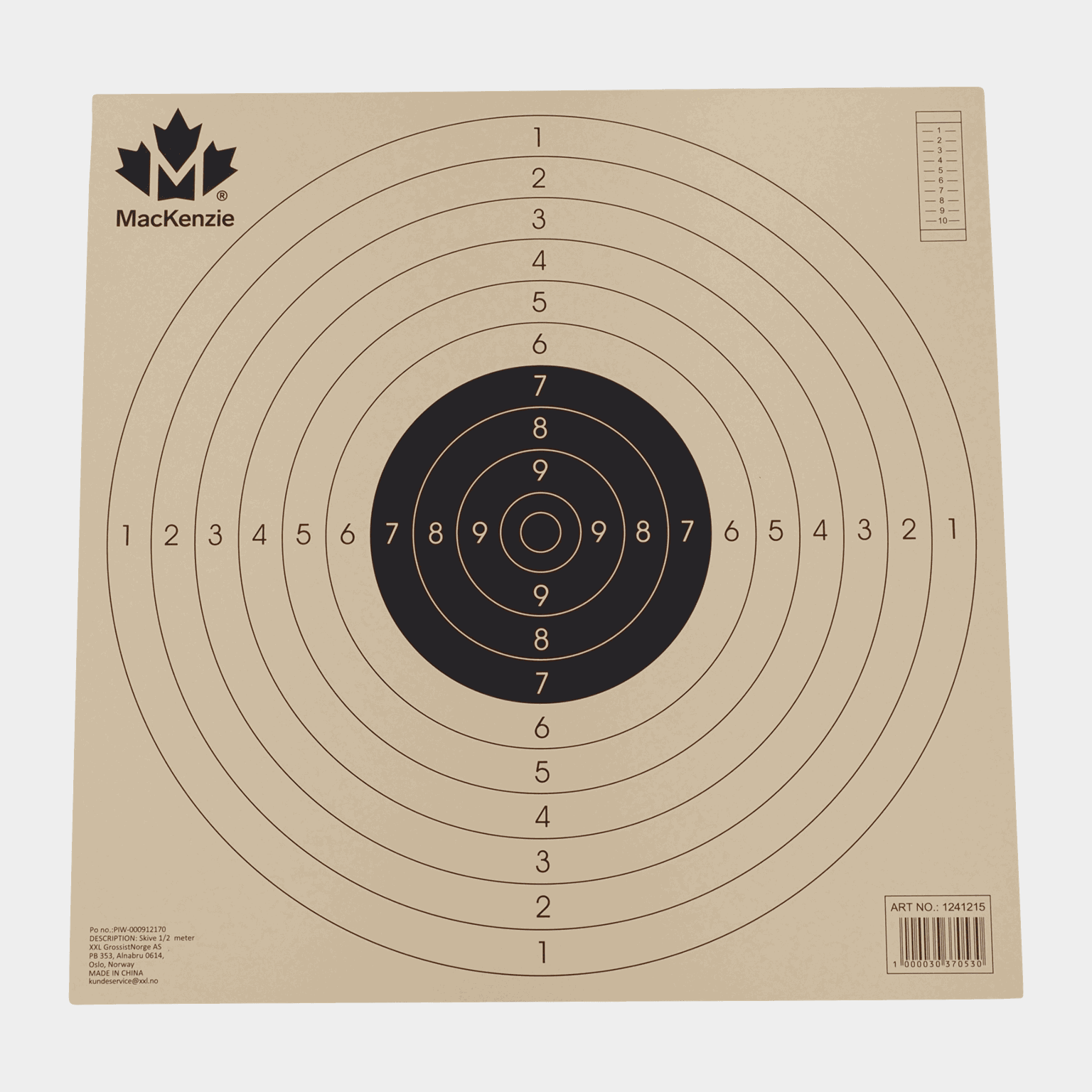 Target 1/2 Meter, blinkskive - full image 1