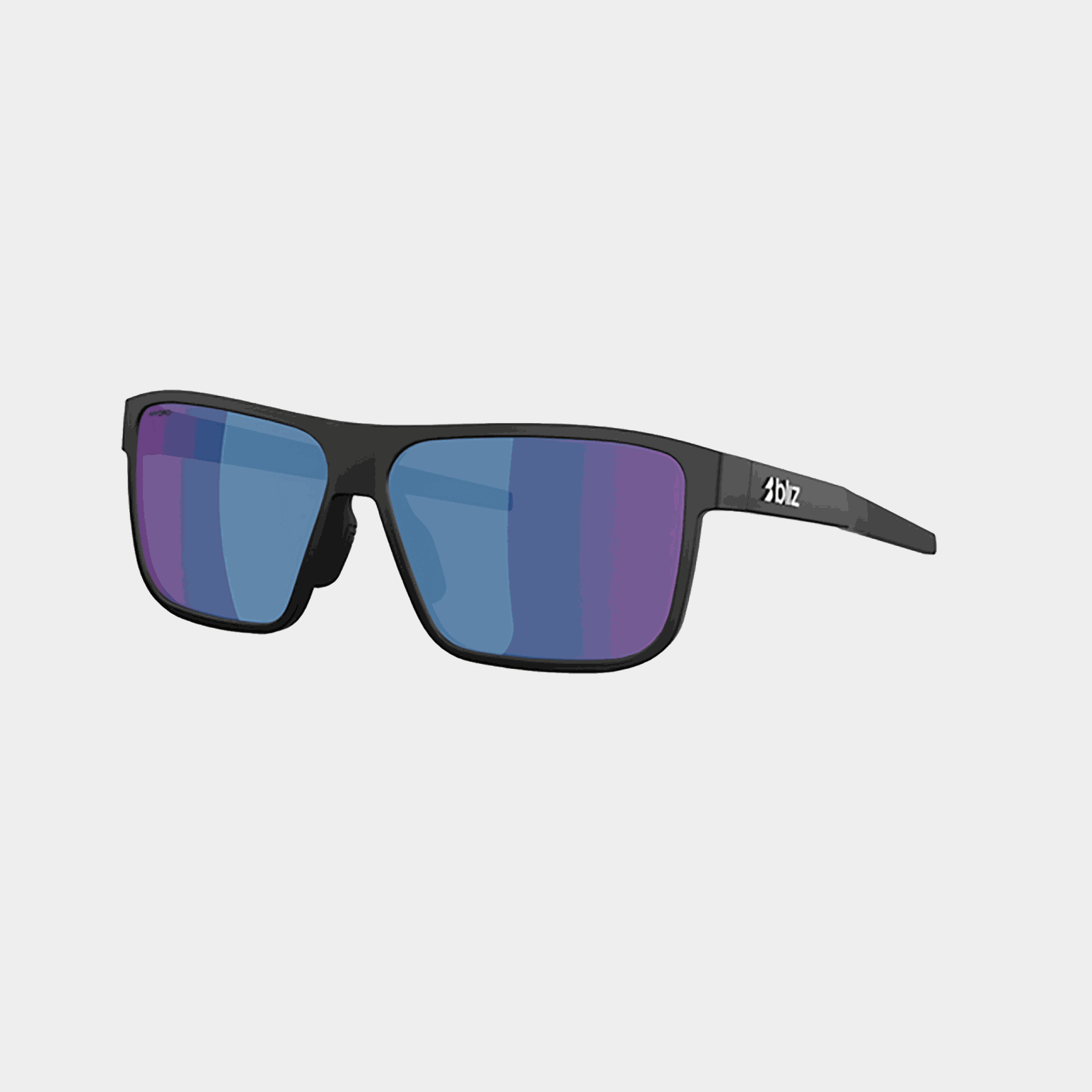 A008 MATTE BLACK SMOKE BLUE MULTI, solbriller, unisex - full image 1