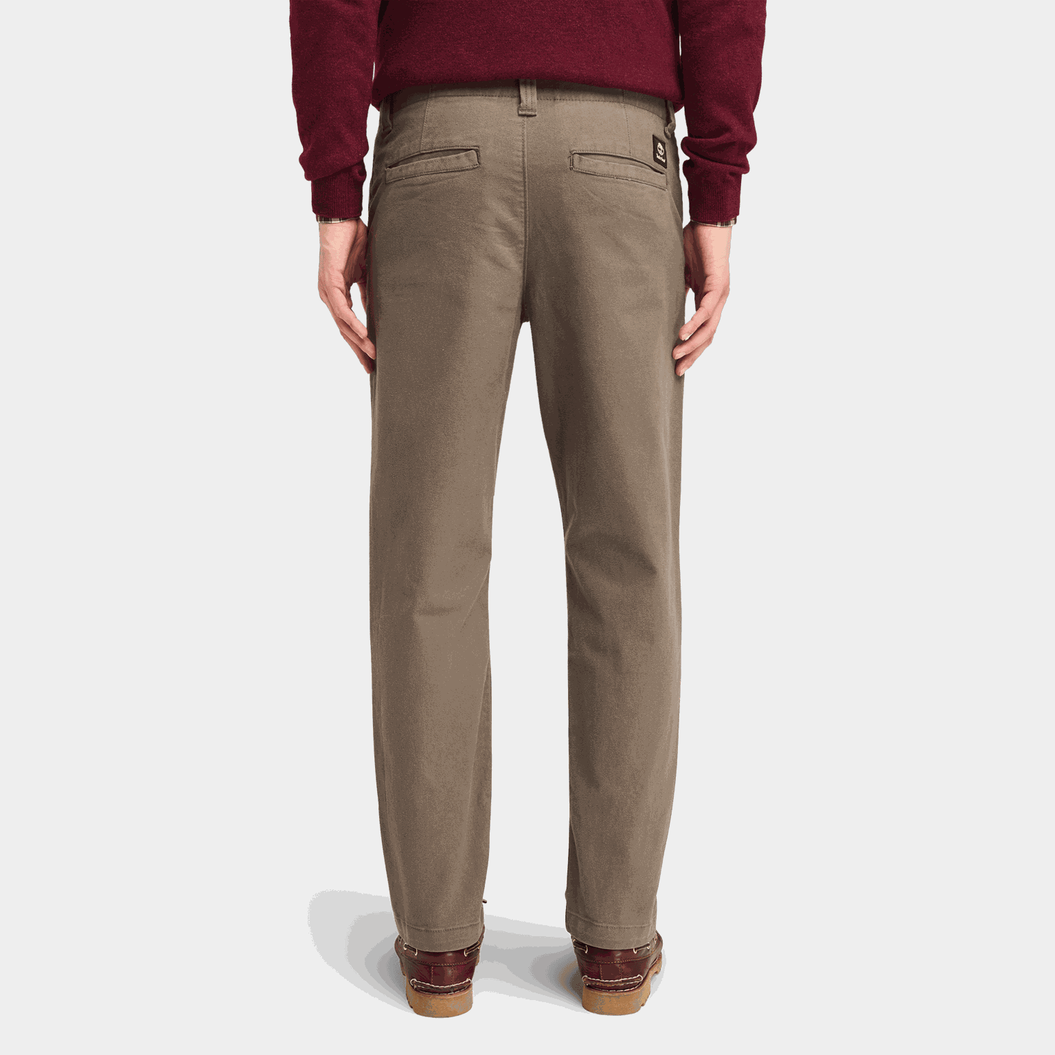 Brushed Twill Chino Pan - full image 2