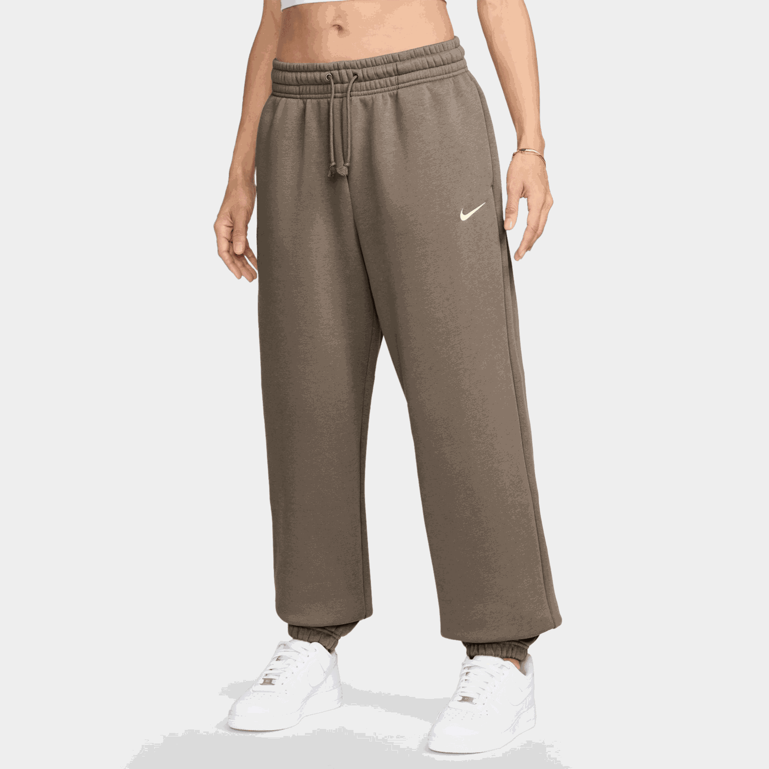 Phoenix Fleece High-Waisted Oversized pant, bukse, dame - full image 2