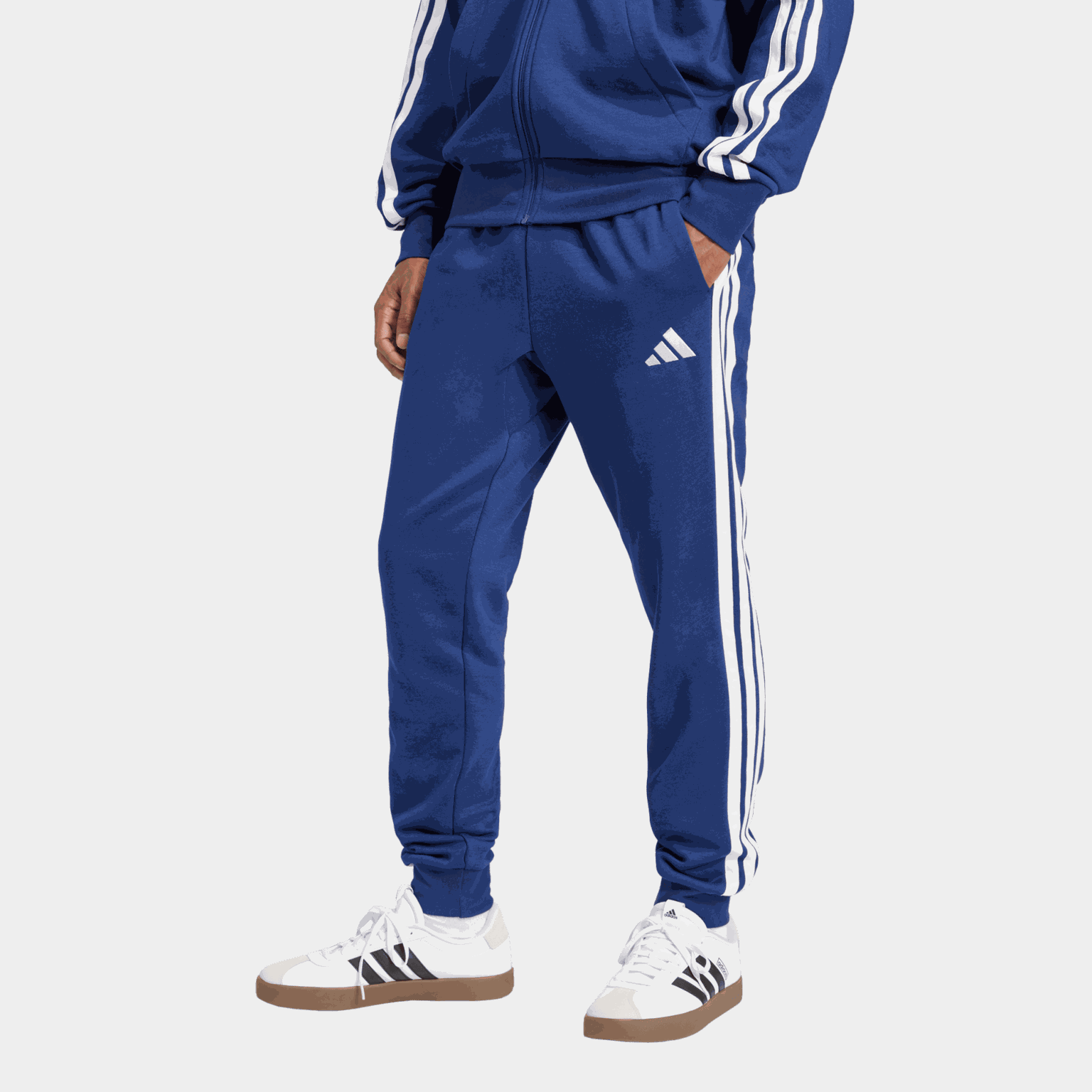 3-Stripes Fleece CHPant, joggebukse, herre - full image 2