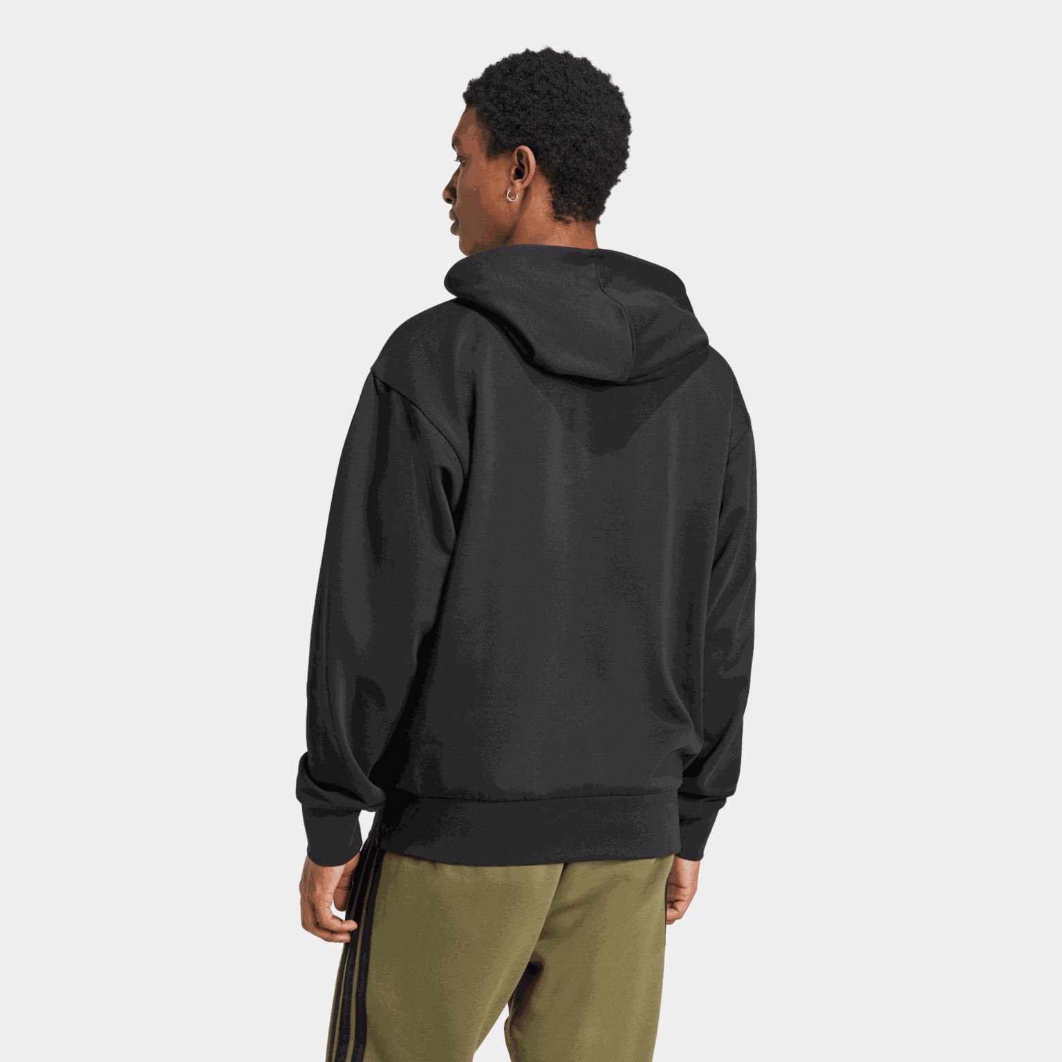 Essentials Feelcozy Fleece Hoodie, hettegenser, herre - full image 3